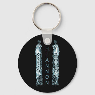 Rhiannon Celtic Horse Sleutelhanger, zwart Sleutelhanger