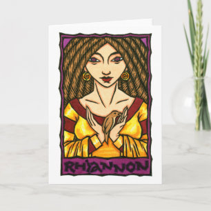 Rhiannon Greeting Card Kaart