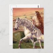 Rhiannon's Ride Briefkaart (Voorkant / Achterkant)