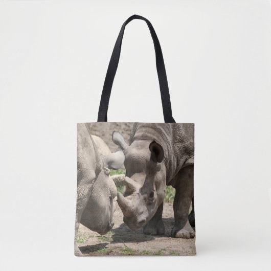 Rhinamiekduo Tote Bag (Voorkant)