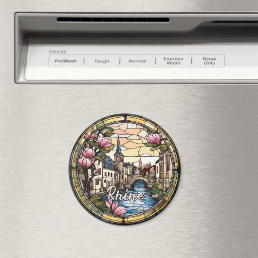 Rhine River Germany Magneet (Insitu (Vaatwasser))