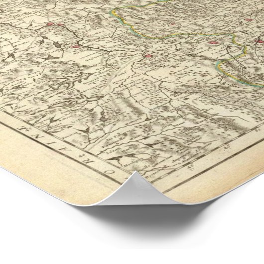 Rhine River Valley, Frankrijk 2 Poster (Hoek)