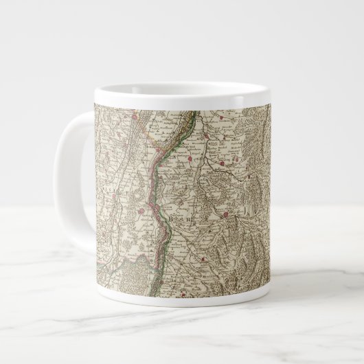 Rhine River Valley, Frankrijk Grote Koffiekop (Links)