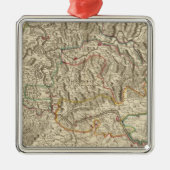 Rhine River Valley Metalen Ornament (Voorkant)