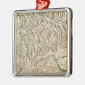 Rhine River Valley Metalen Ornament (Links)