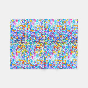 Rhine Stone Fleece Blanket Deken