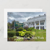 Rhinebeck New York Briefkaart (Voorkant / Achterkant)