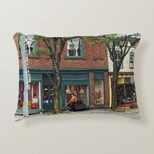 Rhinebeck NY - Market Street Accent Kussen