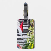 Rhinebeck NY - Zitplaatsen buiten Bagagelabel (Achterkant verticaal)