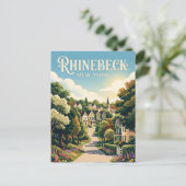 Rhinebeck USA Briefkaart (Staand voorkant)
