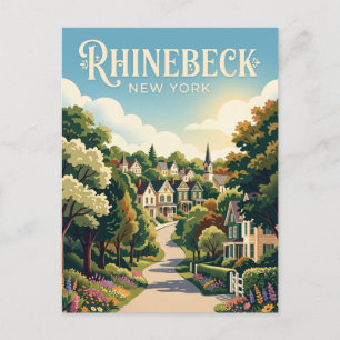 Rhinebeck USA Briefkaart
