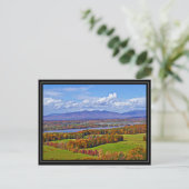 Rhinecliff Bridge in de herfst Briefkaart (Staand voorkant)