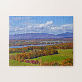 Rhinecliff Bridge in de herfst Legpuzzel (Horizontaal)