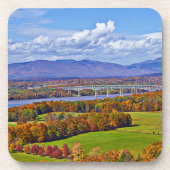 Rhinecliff Bridge in de herfst Onderzetter (Voorkant)