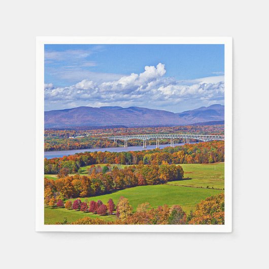 Rhinecliff Bridge in de herfst Servet (Voorkant)