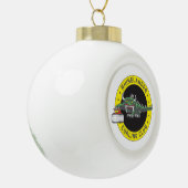 Rhinelander Hodag Curling Ornament (Links)