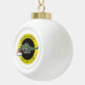 Rhinelander Hodag Curling Ornament (Rechts)