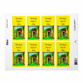 Rhinelander Hoday Haus Home Bierflesje Label Brouw (Full Sheet)