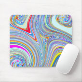 RhineStone 5 Swirl Mousepad Muismat (Met muis)
