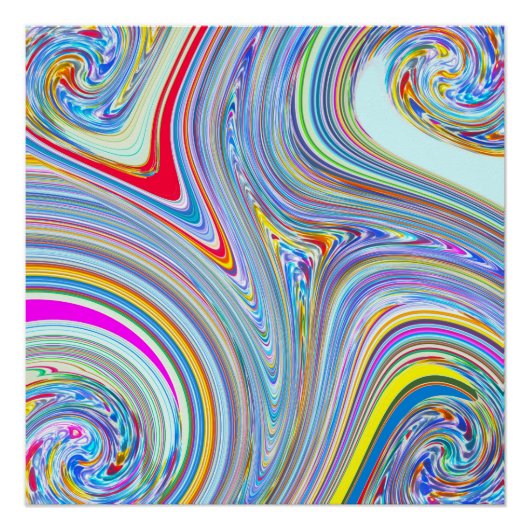 RhineStone 5 Swirl Perfect Poster (Voorkant)