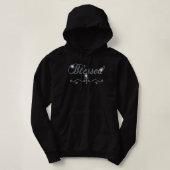 Rhinestone Bling Hoodie (Design voorkant)