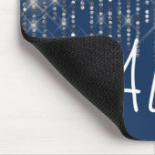 Rhinestone Bling met Name Muismat (Hoek)