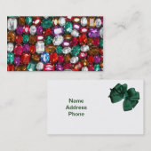 Rhinestone Bliss Set Visitekaartjes (Voorkant / Achterkant)