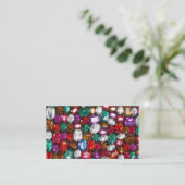 Rhinestone Bliss Set Visitekaartjes (Staand voorkant)
