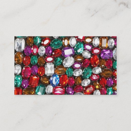 Rhinestone Bliss Set Visitekaartjes (Voorkant)