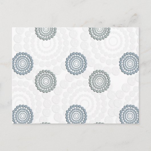 Rhinestone Circle Briefkaart (Voorkant)