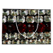 Rhinestone, diamanten, juwelen, edelsteen, robijen groot cadeauzakje (Achterkant)