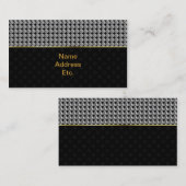 Rhinestone Glamor Set visitekaartje (Voorkant / Achterkant)