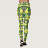 rhinestone-inspired geometric butterfly leggings (Achterkant)
