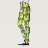 rhinestone-inspired geometric butterfly leggings (Links)