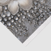 Rhinestone Patina, achtergrond Bling Tissuepapier (Detail)