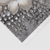 Rhinestone Patina, Achtergrond Glitters Tissuepapier (Detail)