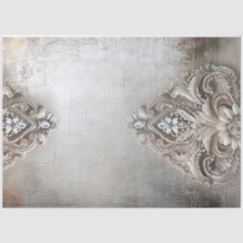 Rhinestone Patina, decoratieve achtergrond Tissuepapier