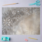 Rhinestone Patina, decoratieve motief achtergrond Tissuepapier (Craft)