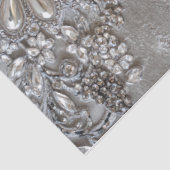 Rhinestone Patina, decoratieve motief achtergrond Tissuepapier (Detail)