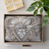 Rhinestone Patina, Sierde achtergrond Tissuepapier (Geschenk)