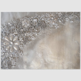 Rhinestone Patina, Siermotief Achtergrond Tissuepapier