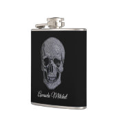 Rhinestone Skull Heupfles (Links)