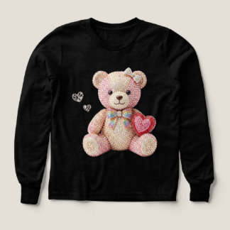 Rhinestone Valentijnsbeer 