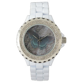 Rhinestone voor vrouwen met vlinder horloge