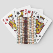 Rhinestonen en parels —  juwelen speelkaarten (Achterkant)