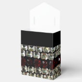 Rhinestonen -  juwelen bedankdoosjes (Geopend)