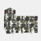 Rhinestonen -  juwelen bedankdoosjes (Uitgevouwen)