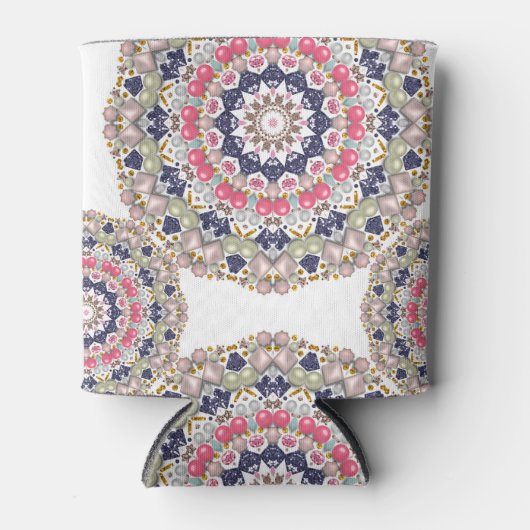 Rhinestonen, sequenties, confetti blikjeskoeler (Voorkant)