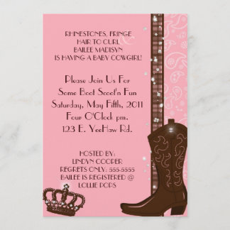 RHINESTONES, FRINGE EN PINK COWGIRLS KAART