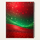 Rhinestones Sneeuwman Vakantieplanner Planner (Achterkant)